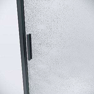 Душевая дверь Grossman Style 110 100.K33.05.110.21.02 стекло шиншилла/профиль черный матовый купить в интернет-магазине Sanbest