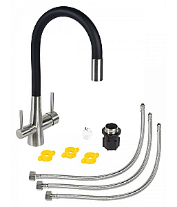 Смеситель для кухни Agger Elegant A3230322 сатин матовый купить в интернет-магазине сантехники Sanbest