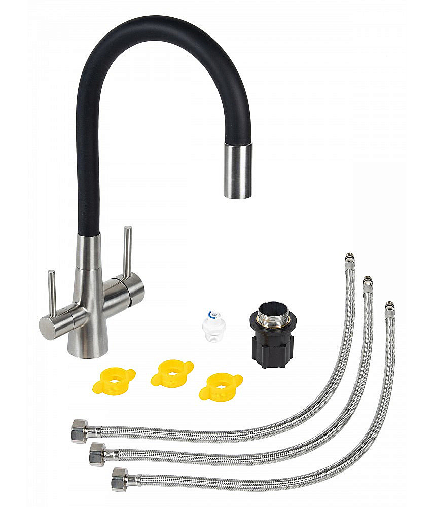 Смеситель для кухни Agger Elegant A3230322 сатин матовый купить в интернет-магазине сантехники Sanbest