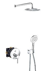 Душевая система Kludi Bozz 386340576 хром купить в интернет-магазине сантехники Sanbest