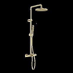 Душевая система Sancos Etna SC9008BG брашированное золото купить в интернет-магазине сантехники Sanbest