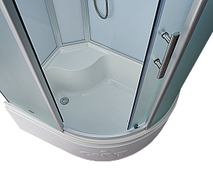Душевая кабина Timo Standart 120х85 T-6620 стекло матовое/профиль хром купить в интернет-магазине Sanbest
