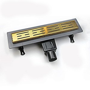 Душевой лоток RGW Drain Leo-30-60 60 60213060-06 золото брашированное купить в интернет-магазине Sanbest