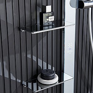 Душевая система Black&White Gravity 9005NC хром глянцевый купить в интернет-магазине сантехники Sanbest