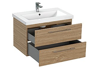 Мебель для ванной подвесная Cersanit LARA 70 орех для ванной в интернет-магазине Sanbest