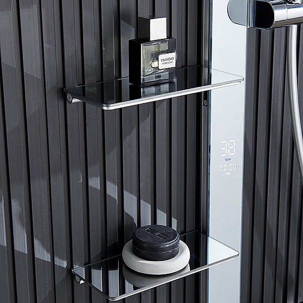 Душевая система Black&White Gravity 9005NC хром глянцевый купить в интернет-магазине сантехники Sanbest