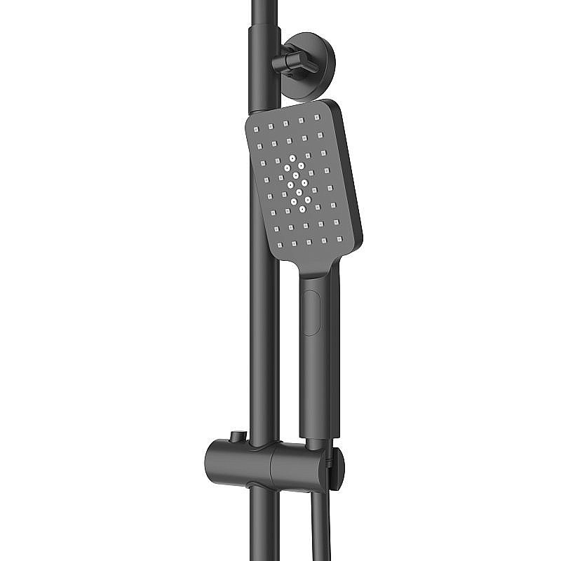 Душевая система Cezares SLIDER CVD-NOP черная матовая купить в интернет-магазине сантехники Sanbest