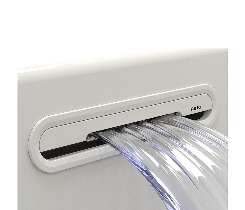 Акриловая ванна Riho Rething Cubic Fall 190x80 B108013005 белая купить в интернет-магазине Sanbest