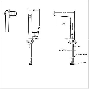 Смеситель для кухни BRAVAT Real F7121179CP-2-RUS купить в интернет-магазине сантехники Sanbest