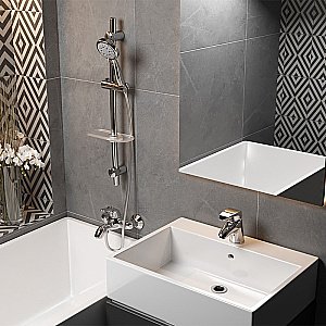 Смеситель для раковины PAINI Smile 39CR205CAKM хром купить в интернет-магазине сантехники Sanbest