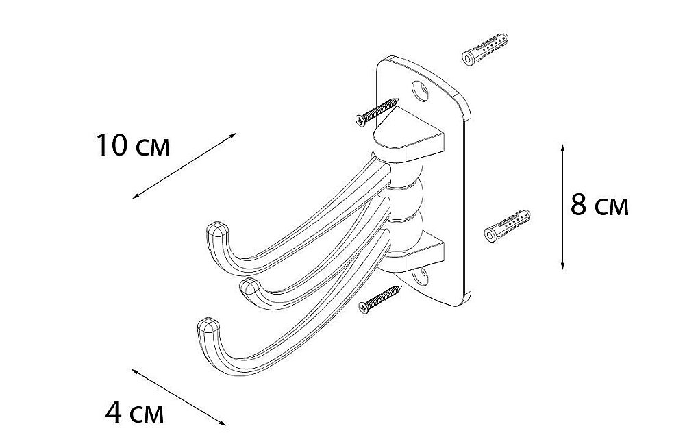 Крючок FIXSEN ANTIK FX-61105C купить в интернет-магазине сантехники Sanbest