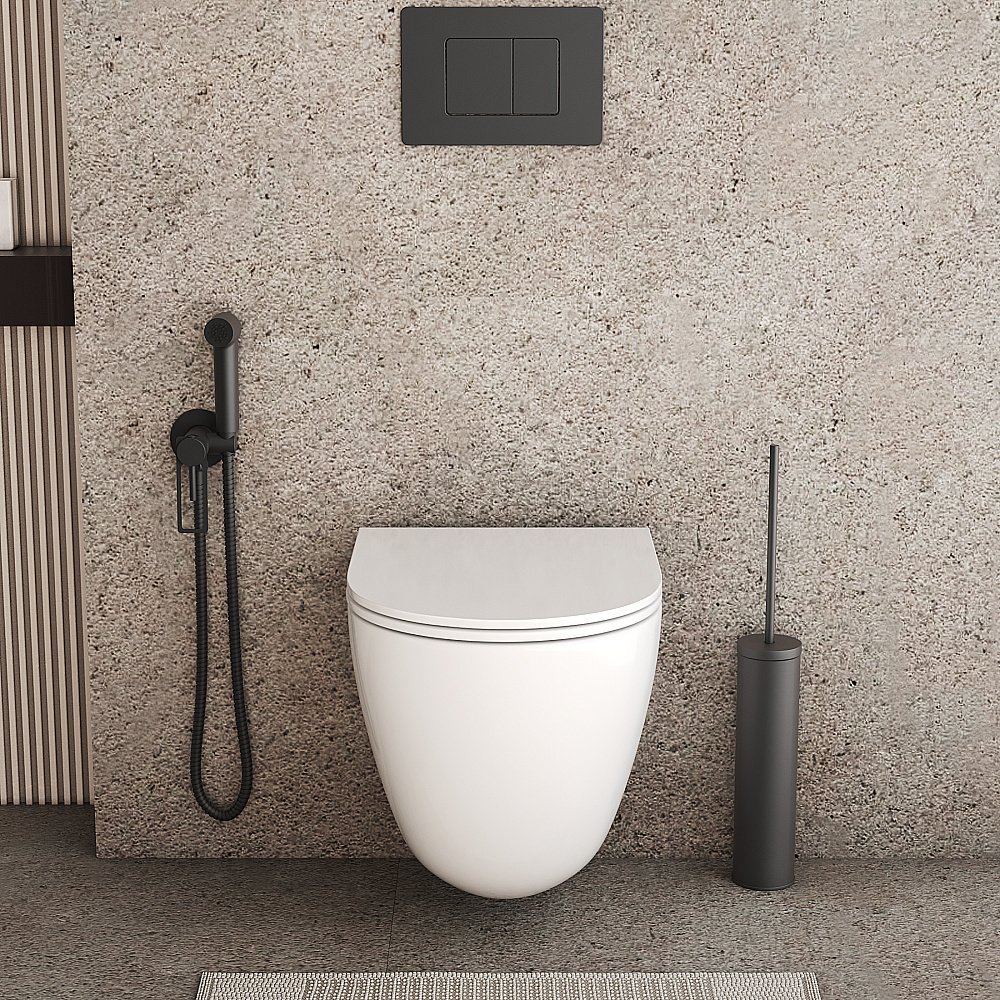 Унитаз подвесной Grossman Tornado GR-4455SQC купить в интернет-магазине Sanbest