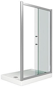 Душевая дверь Good Door PANDORA WTA140 стекло прозрачное/профиль хром купить в интернет-магазине Sanbest