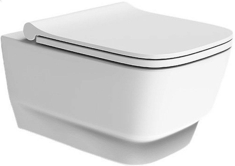 Унитаз Boheme Bello 971-MW белый матовый, безободковый купить в интернет-магазине Sanbest
