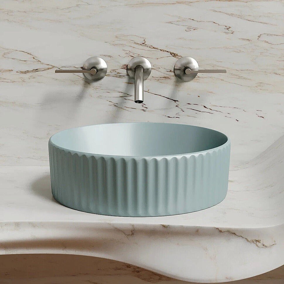 Раковина Ceramica Nova Element CN6057MLG зеленая матовая купить в интернет-магазине Sanbest