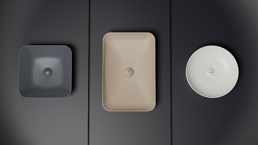 Раковина Creavit Ultra 60 UL060-00CM00E-0000 капучино матовая купить в интернет-магазине Sanbest