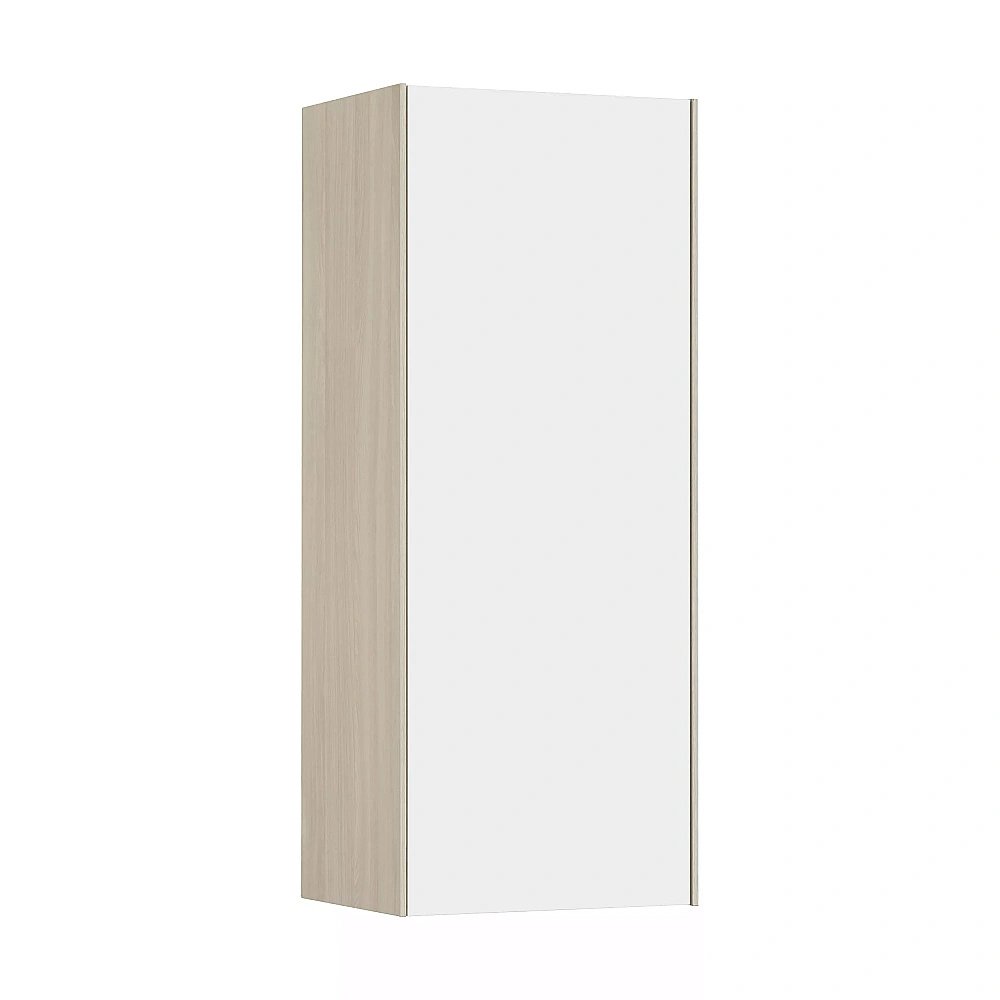 Шкаф подвесной Акватон Асти 35 белый/ясень шимо для ванной в интернет-магазине сантехники Sanbest
