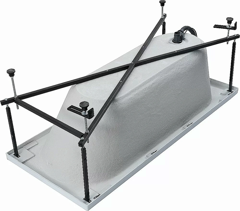 Акриловая ванна Aquanet Lotos 170x75 с каркасом купить в интернет-магазине Sanbest