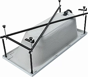 Акриловая ванна Aquanet Lotos 170x75 с каркасом купить в интернет-магазине Sanbest