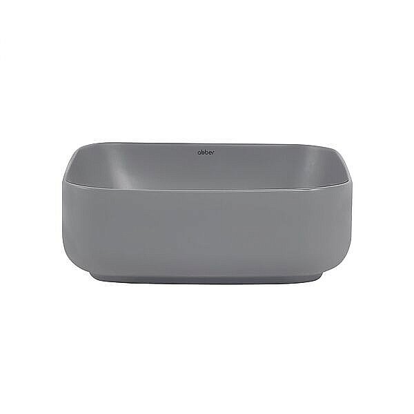 Раковина накладная ABBER Rechteck AC2211MG серая матовая купить в интернет-магазине Sanbest