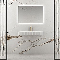 Зеркало LED Vincea VLM-3BE900-2 90х80 в ванную от интернет-магазине сантехники Sanbest