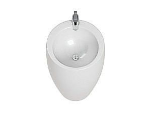 Раковина напольная Laguraty 0001K белая купить в интернет-магазине Sanbest