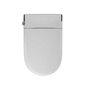Унитаз приставной Grossman Smart GR-PR-5702 белый глянцевый, с крышкой микролифт купить в интернет-магазине Sanbest