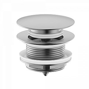 Донный клапан для ванны WONZON & WOGHAND, Брашированный никель (WW-SS105-BN) купить в интернет-магазине сантехники Sanbest