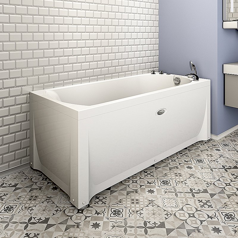 Акриловая ванна Vannesa Николь 168х70 купить в интернет-магазине Sanbest