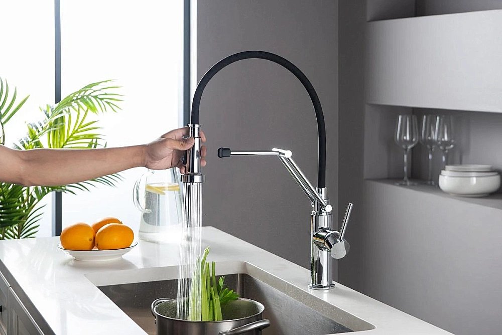 Смеситель для кухни Aquatek Европа AQ1388CR хром купить в интернет-магазине сантехники Sanbest