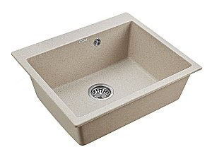 Мойка кухонная Paulmark Kante PM106052-BE Бежевая купить в интернет-магазине сантехники Sanbest