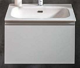 Тумба под раковину Armadi Art Vallessi 60 белая купить в интернет-магазине сантехники Sanbest