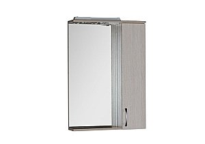 Зеркало со шкафом Aquanet Донна 60 белый дуб в ванную от интернет-магазине сантехники Sanbest