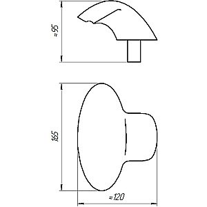 Излив Радомир Ниагара 1-28-4-0-0-666 бронза купить в интернет-магазине сантехники Sanbest