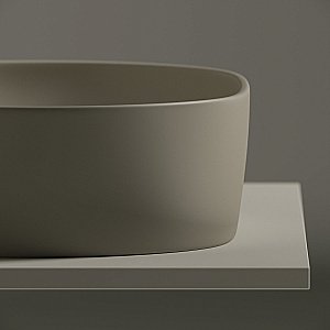 Раковина накладная Ceramica Nova Element CN6047MC капучино матовый купить в интернет-магазине Sanbest