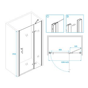 Душевая система RGW Shower Panels SP-6143-01 50140801-01 хром купить в интернет-магазине сантехники Sanbest