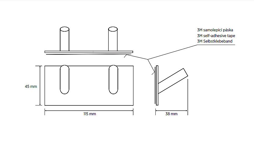 Крючок Bemeta Easy 163106275 нержавеющая сталь матовая купить в интернет-магазине сантехники Sanbest