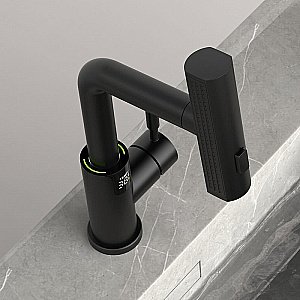 Смеситель для раковины Black&white Sky Day SD3028B черный матовый купить в интернет-магазине сантехники Sanbest