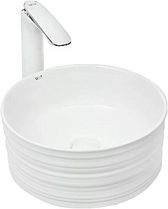 Накладная раковина WeltWasser WW ELBACH 3272 40,5 белая купить в интернет-магазине Sanbest