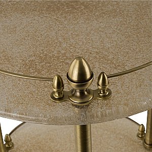 Столик Migliore Elisabetta ML.ELB-60.149.BR бронза купить в интернет-магазине сантехники Sanbest