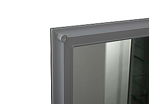 Зеркальный шкаф Aquqtek AQ7608-MC 63,6х66 хром купить в интернет-магазине сантехники Sanbest