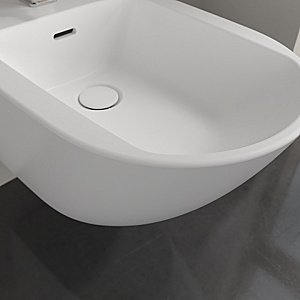 Биде подвесное Villeroy&Boch Subway 3.0 447000RW белый матовый купить в интернет-магазине Sanbest