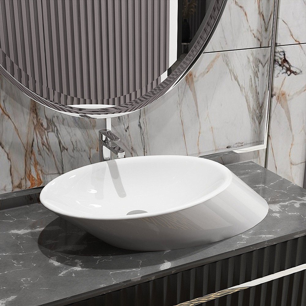 Раковина Ambassador Ritz 72 236T20002 белая купить в интернет-магазине Sanbest