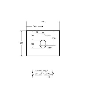 Тумба с раковиной и столешницей BelBagno KRAFT 60 Rovere Galifax Bianco для ванной в интернет-магазине Sanbest