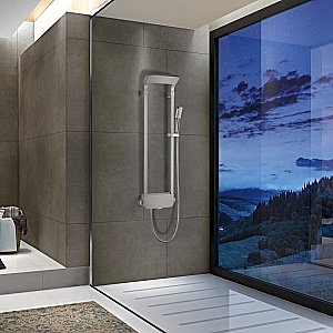 Душевая система Black&White Seasons W1040 матовый никель купить в интернет-магазине сантехники Sanbest