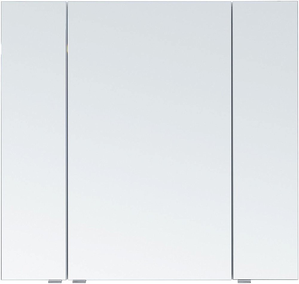 Зеркальный шкаф Aquanet Алвита new 90 белый матовый купить в интернет-магазине сантехники Sanbest