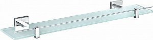 Стеклянная полка для ванной WONZON & WOGHAND POLO, Хром (WW-8927) купить в интернет-магазине сантехники Sanbest