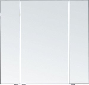 Зеркальный шкаф Aquanet Алвита new 90 белый матовый купить в интернет-магазине сантехники Sanbest