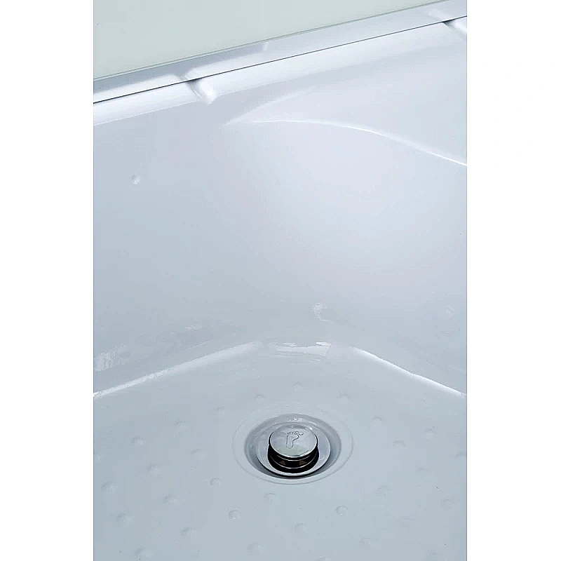 Душевая кабина AvaCan D120SRLED 120x80 с подсветкой, стекло матовое/профиль хром, правосторонняя купить в интернет-магазине Sanbest