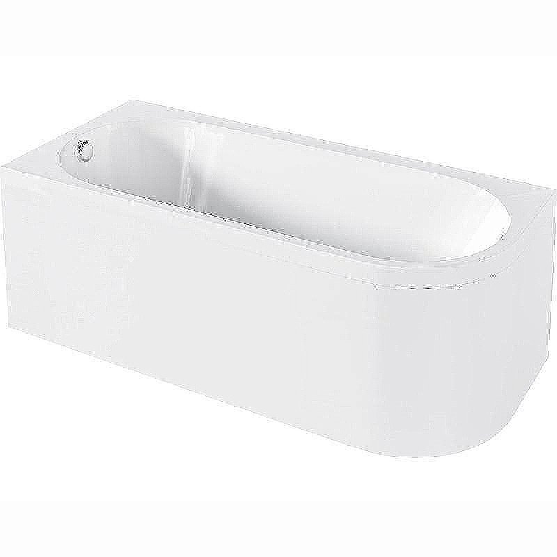 Ванна акриловая BAS ВЕСТА 170х75 белая купить в интернет-магазине Sanbest